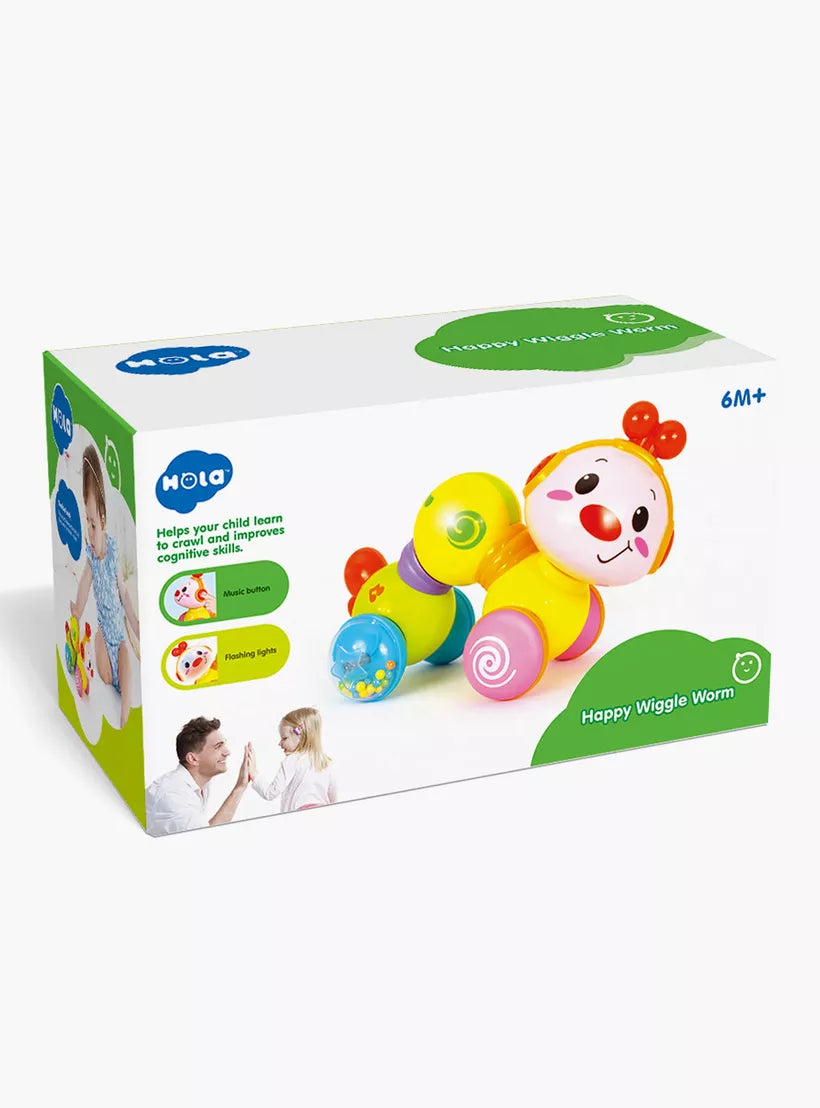 Hola Happy Wiggle Worm with Music/Light