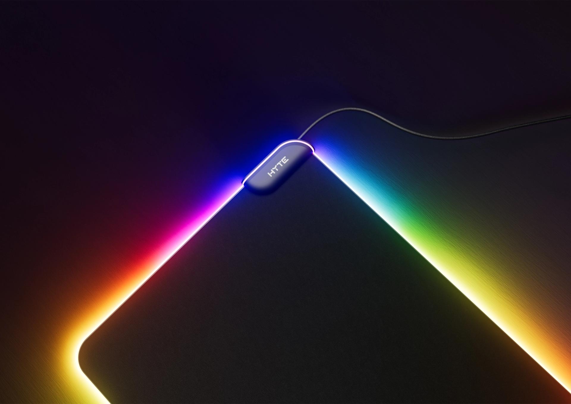 HYTE CNVS RGB DESK MAT Mousepad - Black