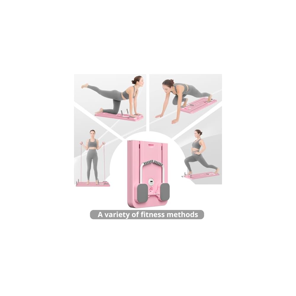 لوح بيلاتيس 5 في 1 قابل للطي متعدد الأغراض للاستخدام المنزلي