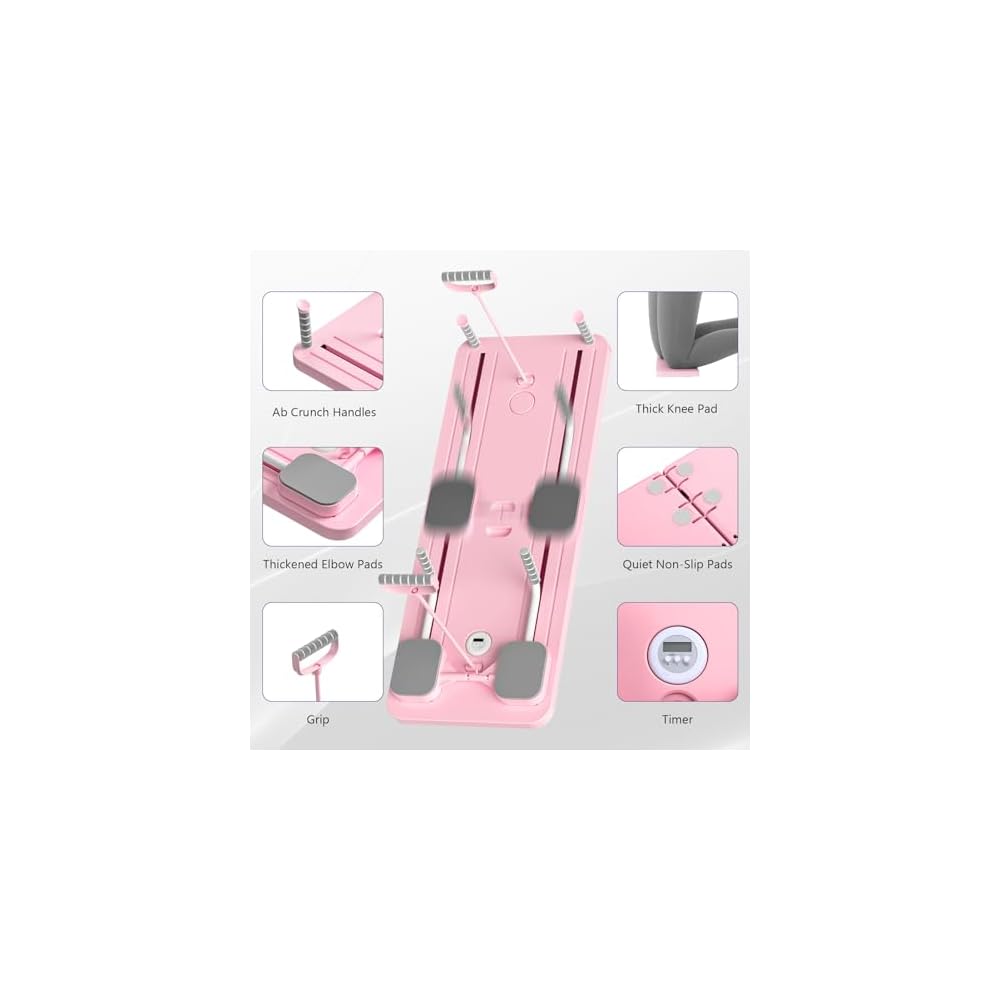 لوح بيلاتيس 5 في 1 قابل للطي متعدد الأغراض للاستخدام المنزلي