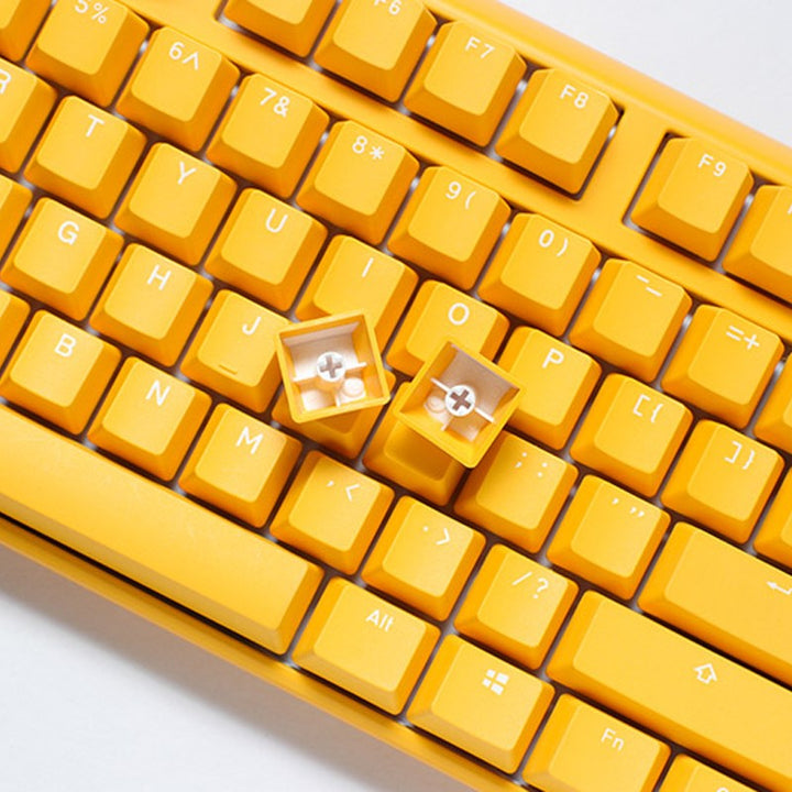 DUCKY ONE 3 YELLOW HOT SWAP Wired RGB Mechanical Gaming Keyboard Cherry MX Blue Switches
