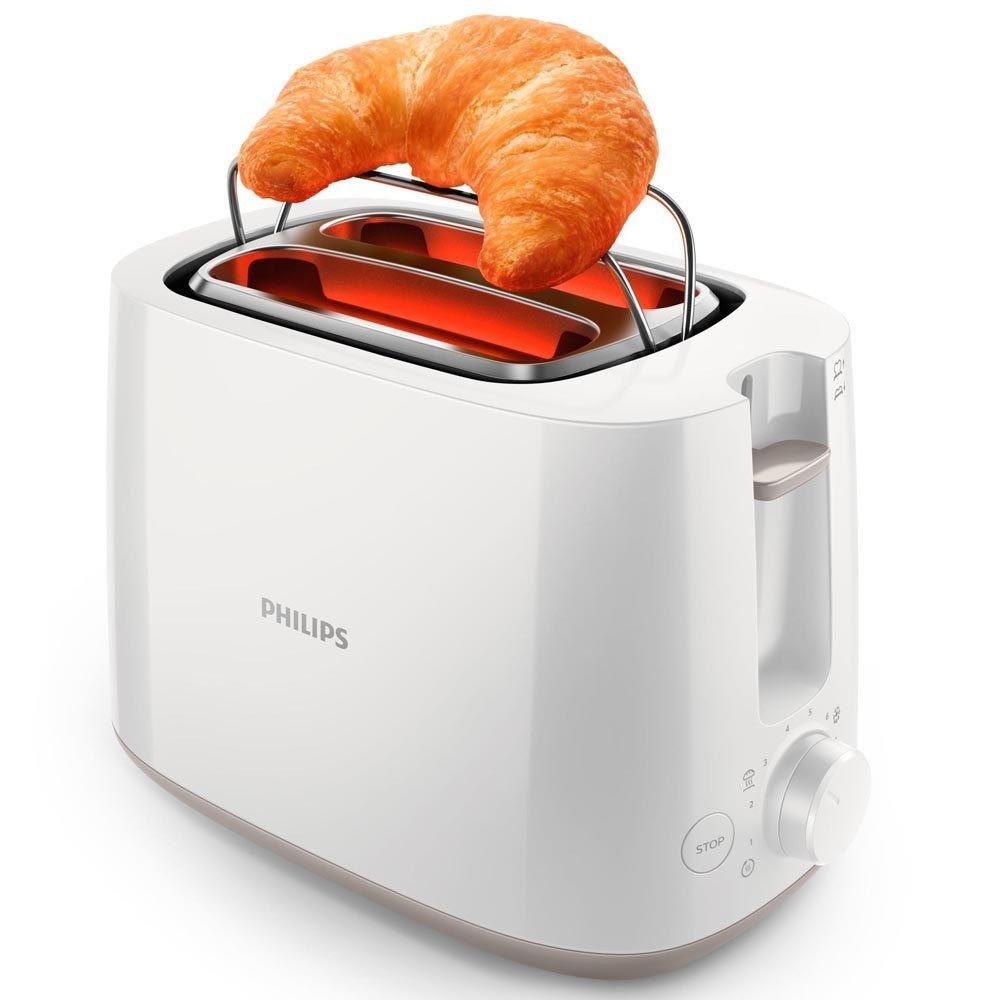 HD2581/01 PHILIPS 2 SLOT TOASTER 830W WT