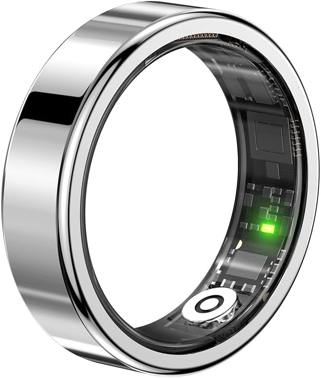 Smart Ring, Sleep Tracking Wearable, Heart Rate, Fitness Tracker, for Men/Women