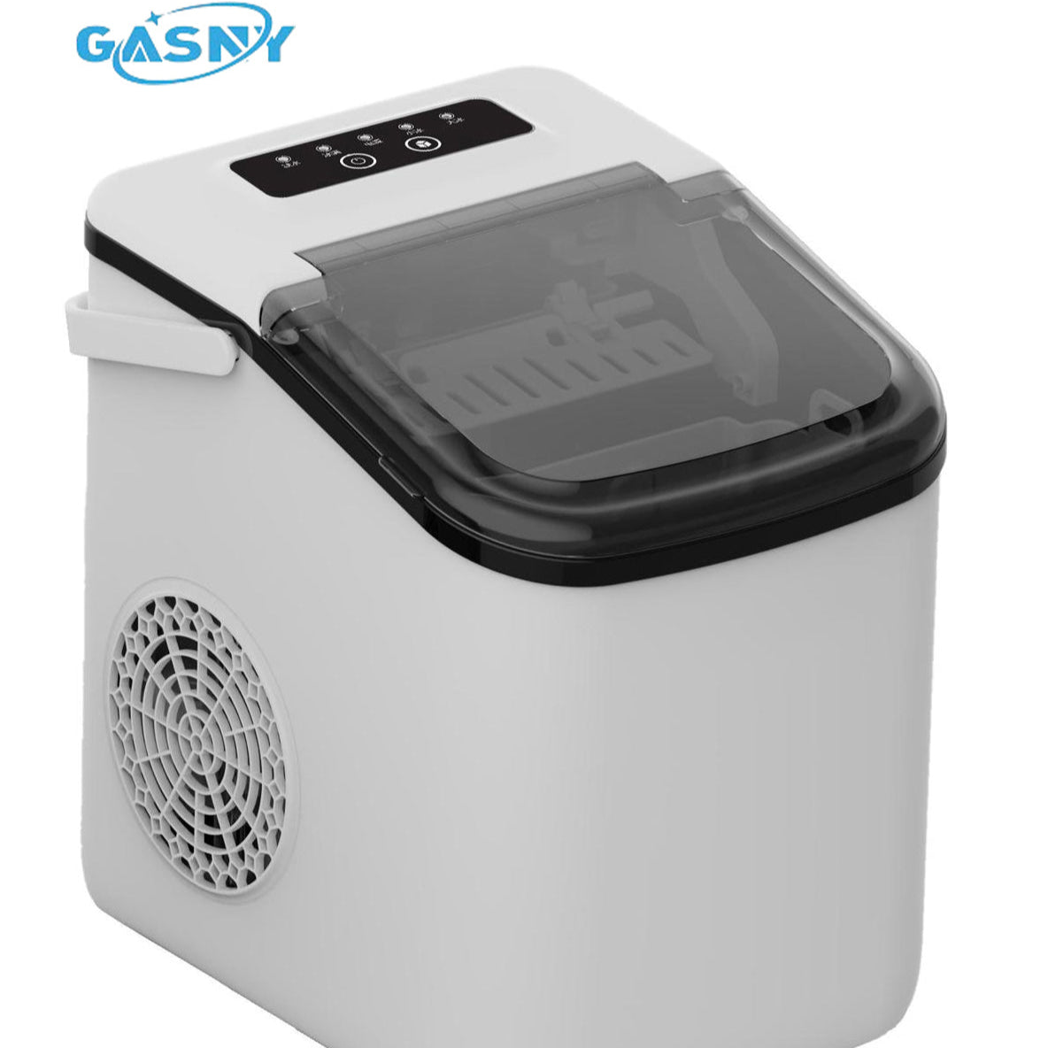 صانعة الثلج الأوتوماتيكية الموفرة للطاقة من Gasny مع إنتاج ثلج سريع ووظيفة التنظيف الذاتي - 10 كجم/يوم