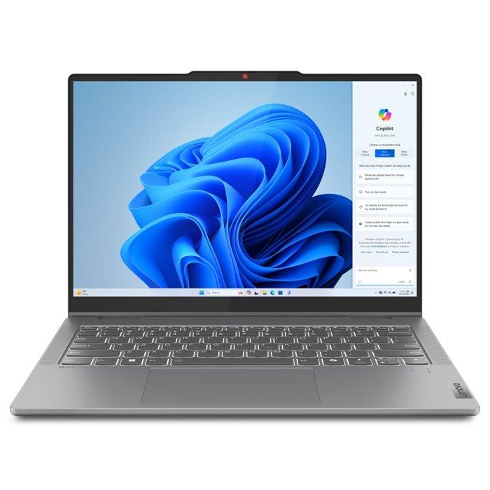 Lenovo IdeaPad 5 2-in-1 Gen 9 Convertible - 14" WUXGA OLED Touch / i7 / 16GB / 512GB (NVMe M.2 SSD) / Win 11 Home / 1YW / Arabic/English / Luna Grey - Laptop