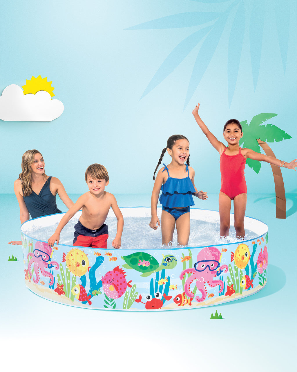 INTEX OCEAN PLAY SNAPSET POOL