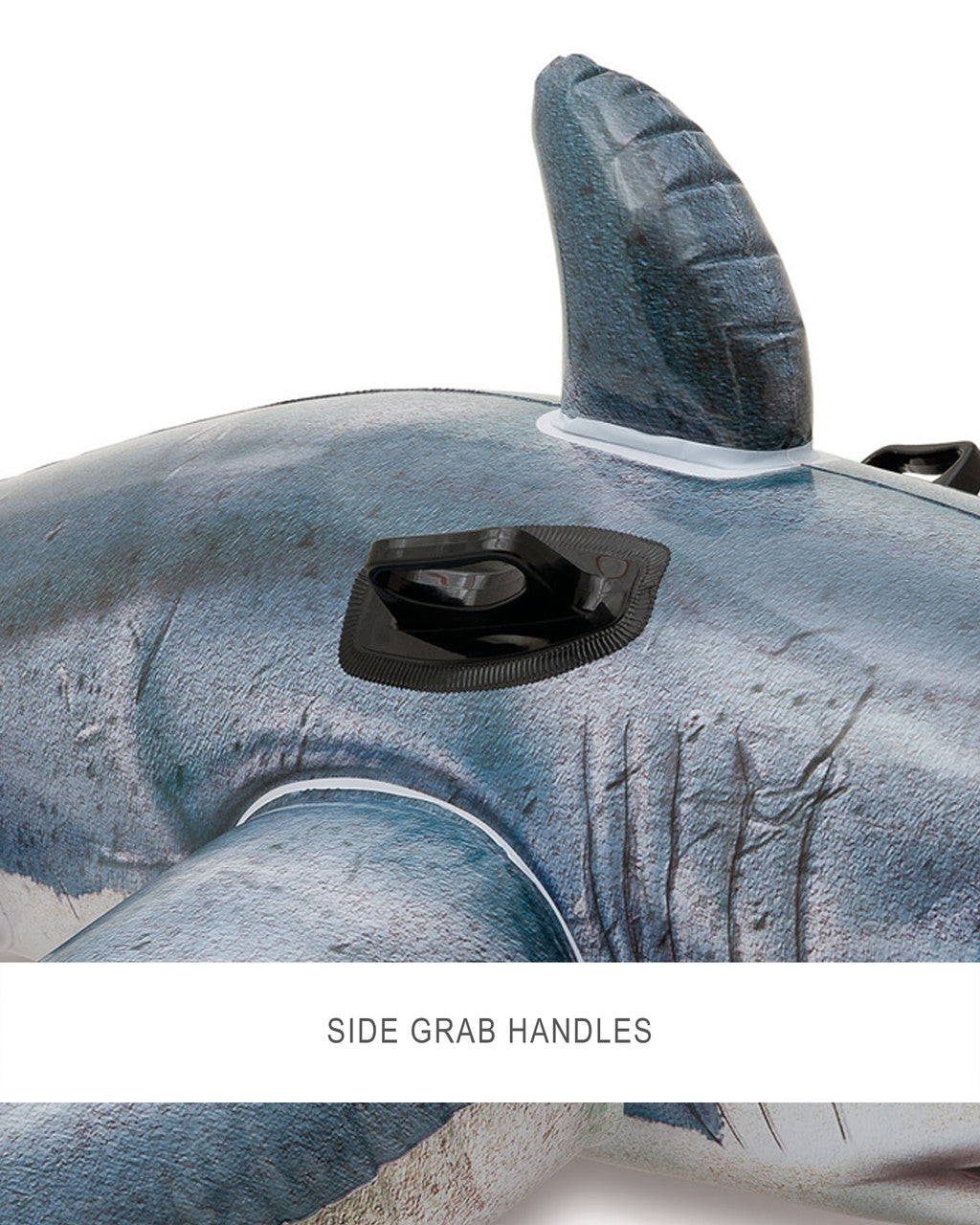 عوامة ركوب على شكل القرش الأبيض من انتكس