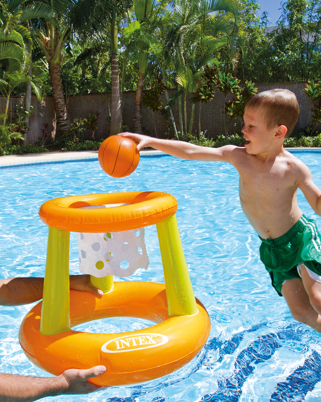 INTEX FLOATING BASKETBALL HOOP