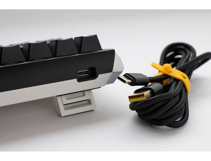 DUCKY ONE 3 SF HOT SWAP PBT Blue Switch Cherry RGB Wired Mechanical Gaming Keyboard Arabic - Classic Black