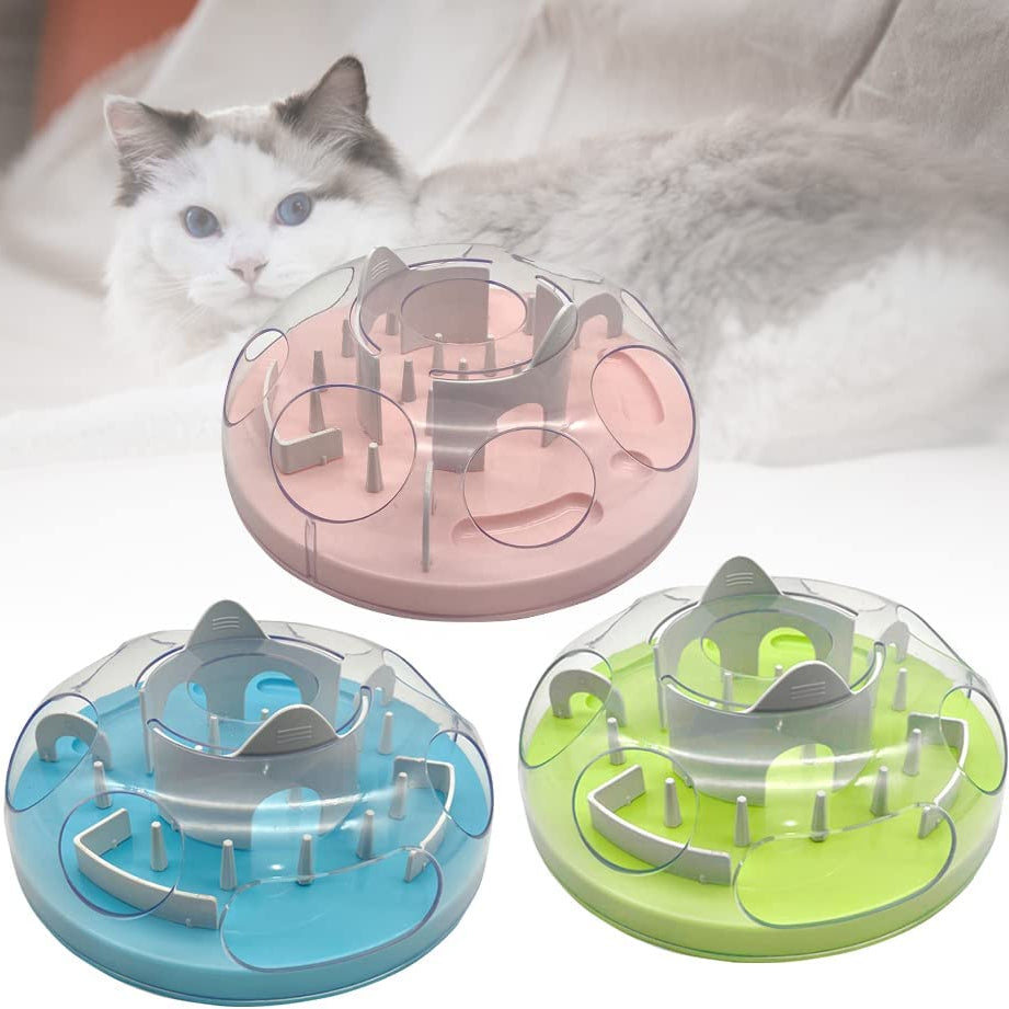 موزع طعام بطيء للحيوانات الأليفة