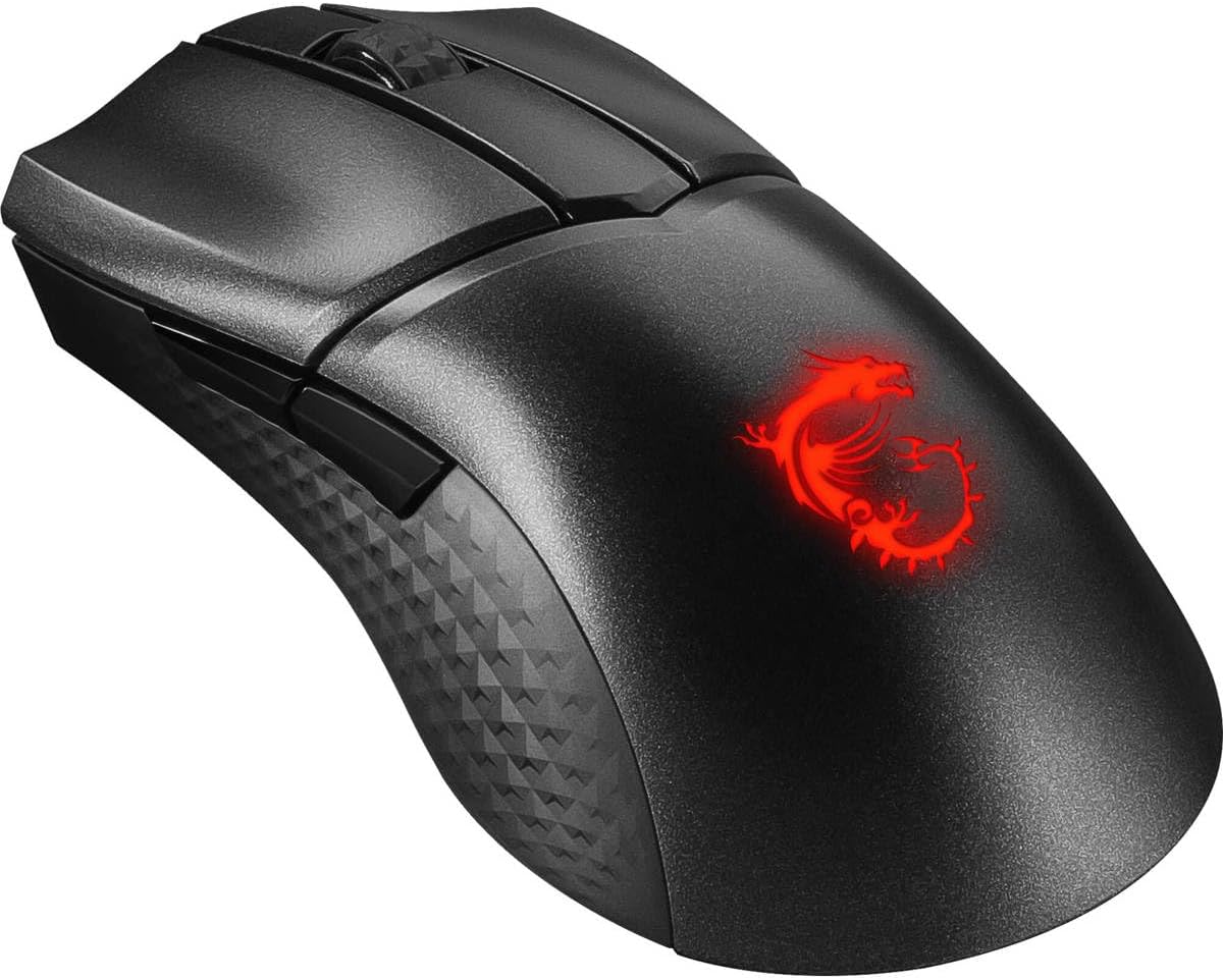 MSI CLUTCH GM31 Wired Lightweight Gaming Mouse - Black