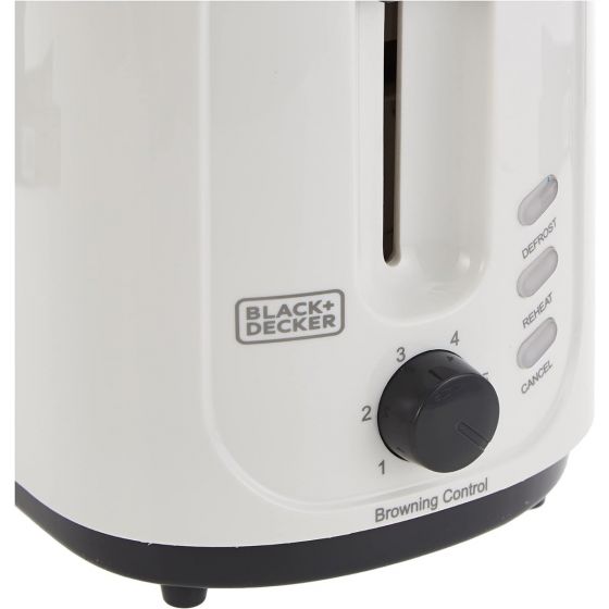 BLACK + DECKER 2 Slice Toaster 750W