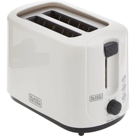 BLACK + DECKER 2 Slice Toaster 750W