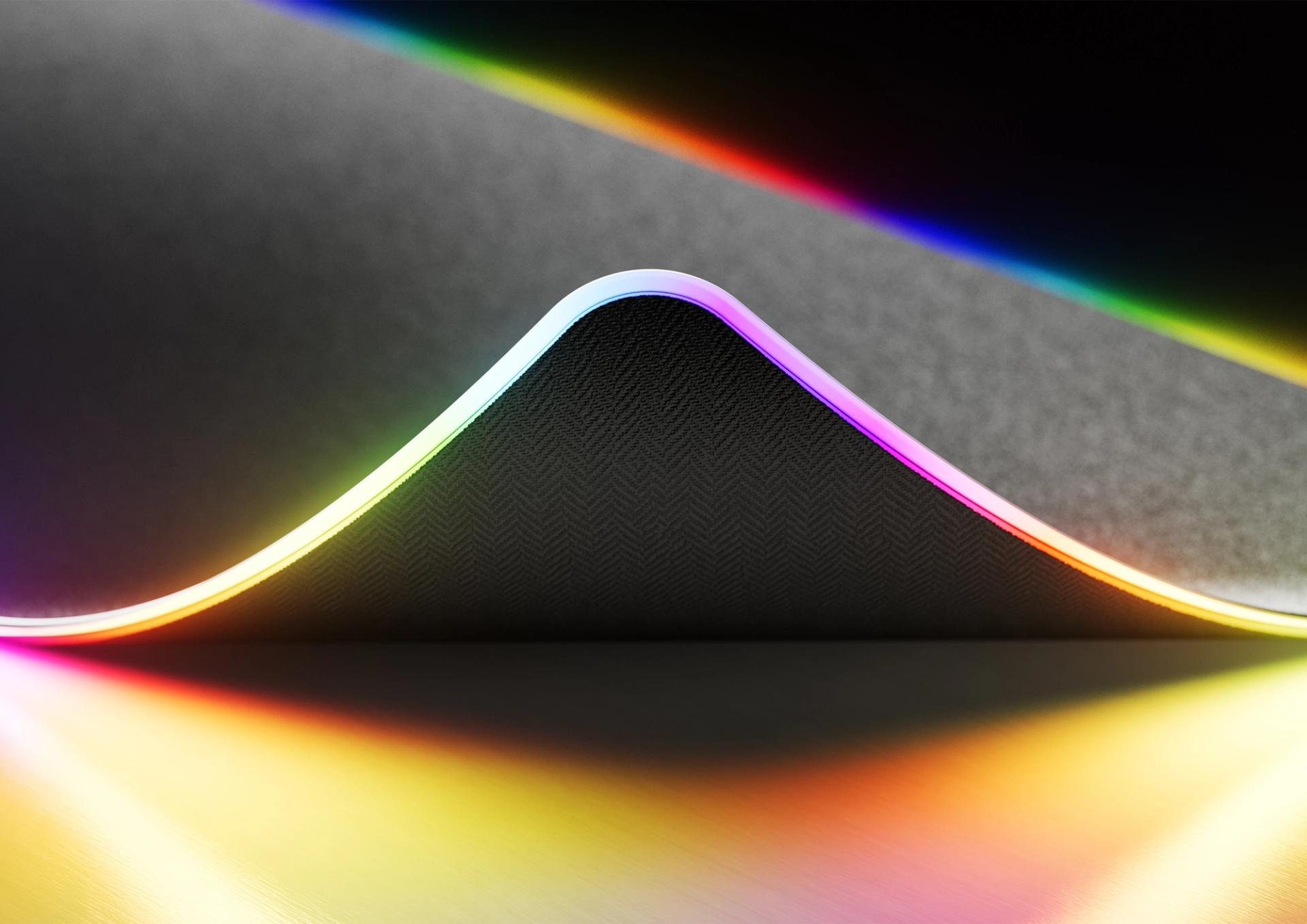 HYTE CNVS RGB DESK MAT Mousepad - Black