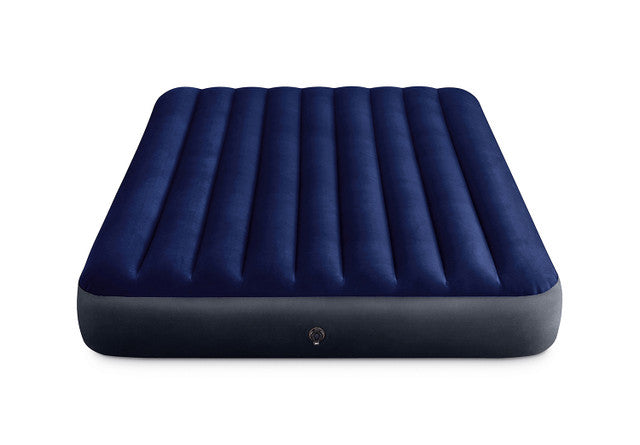 QUEEN DURA-BEAM CLASSIC DOWNY AIRBED W/ HAND PUMP
