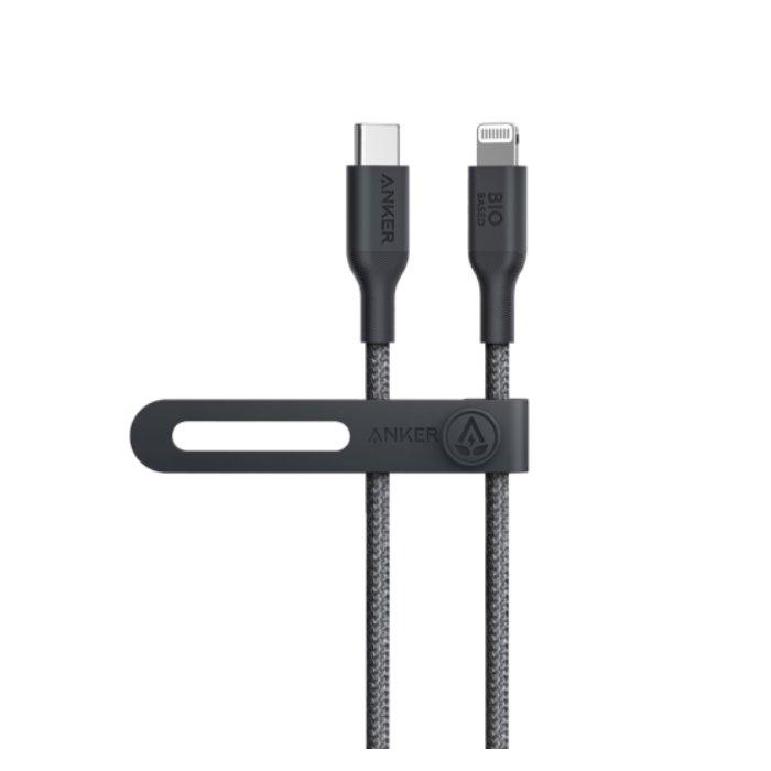 Anker 542 USB-C to Lightning Cable (Bio-Braided) (0.9m/3ft) - Black