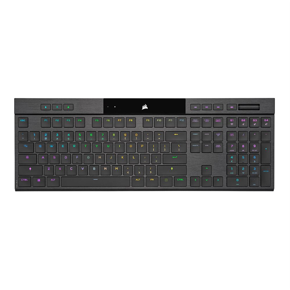 CORSAIR K100 AIR RGB Wireless Ultra-Thin Mechanical Gaming Keyboard - Black