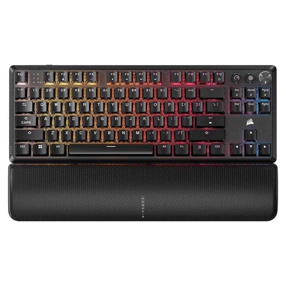 CORSAIR K70 CORE TKL RGB Wired RED Mechanical Gaming Keyboard - Black