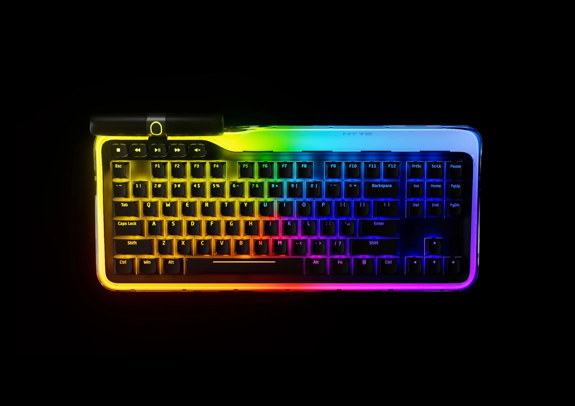 HYTE KEEB TKL Mechanical RGB keyboard With ANSI-US layout - Black