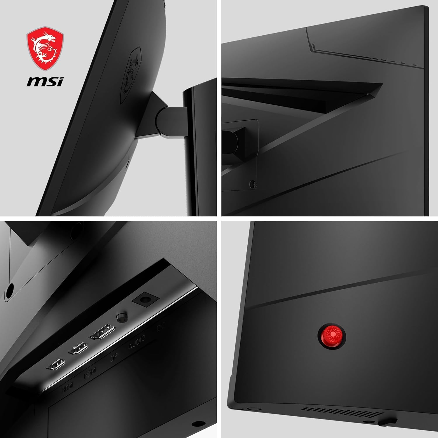 MSI G244F E2 24 Inch IPS FHD 180Hz 1ms Gaming Monitor - Black