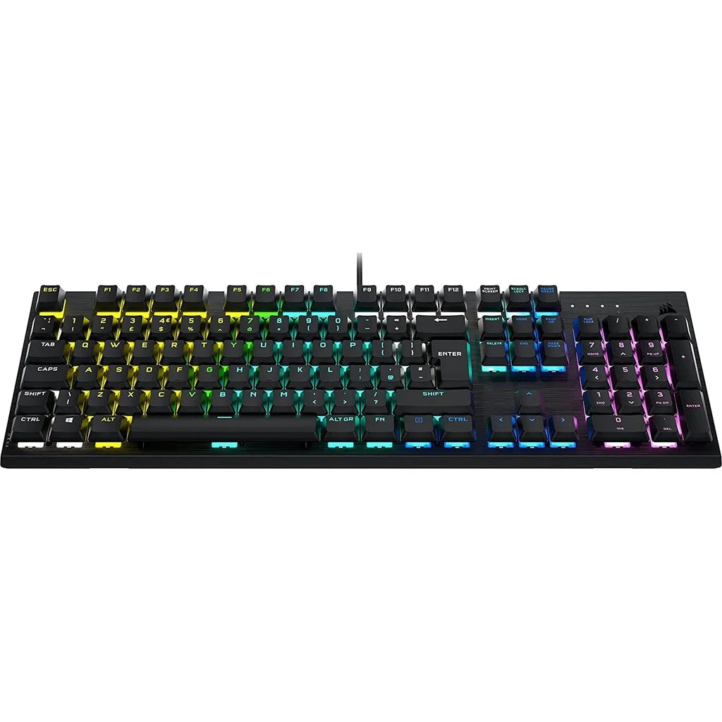 CORSAIR K60 PRO RGB Wired Mechanical Gaming Keyboard - Black