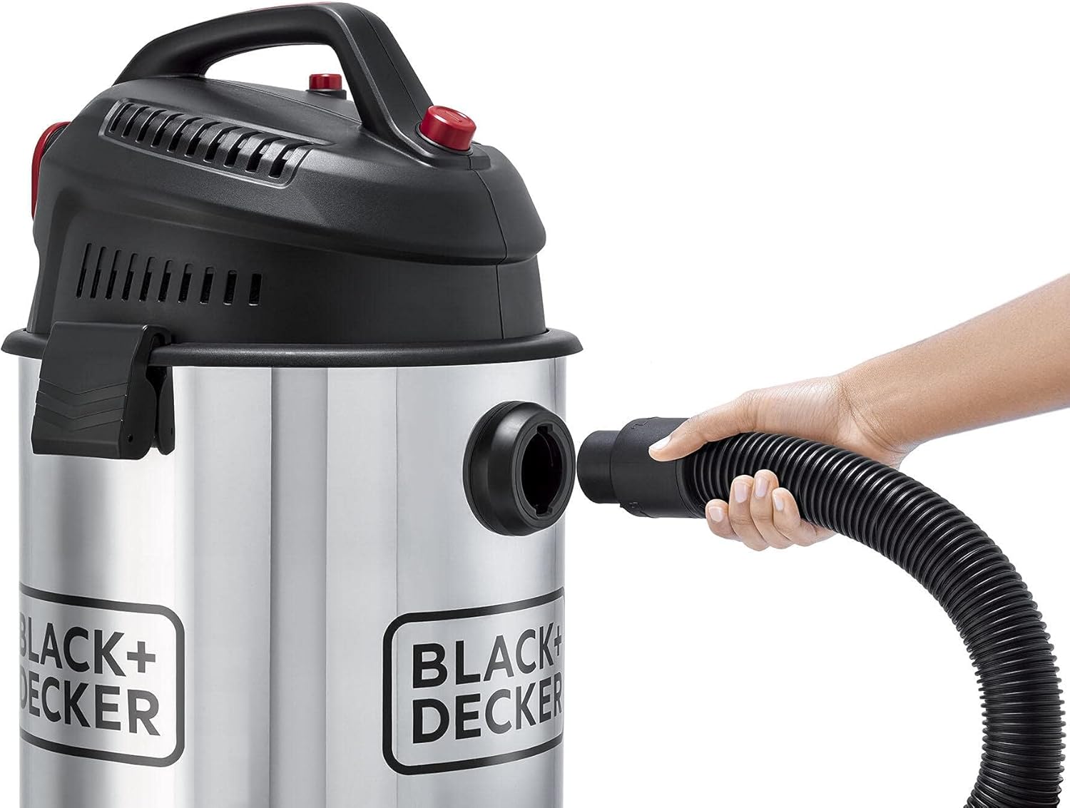 30L Wet & Dry Drum Vaccum Cleaner 1610W (Stainless Steel Tank)