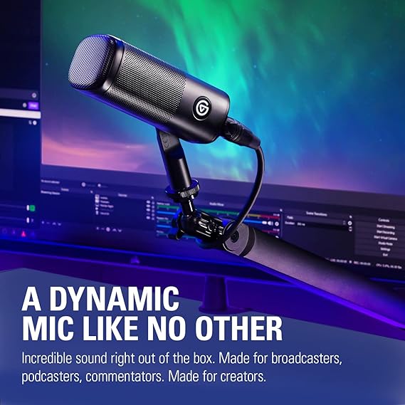 ELGATO WAVE DX Dynamic Vocal Microphone - Black