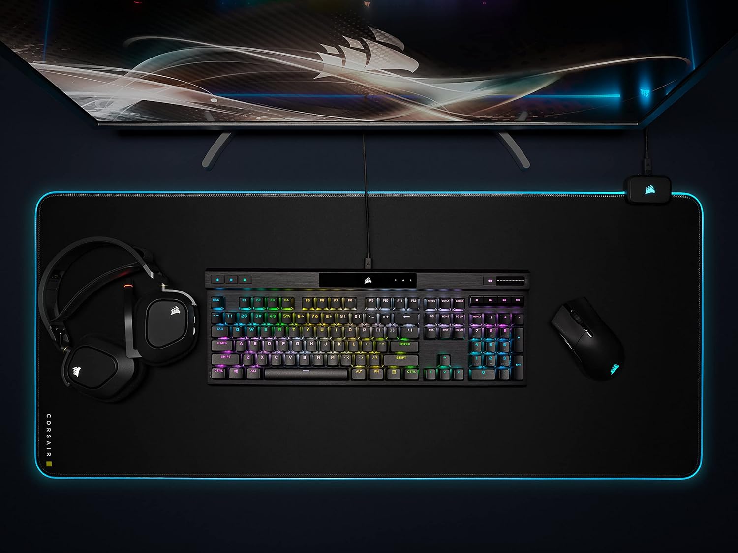 CORSAIR K70 PRO RGB Wired Mechanical Gaming Keyboard - Black