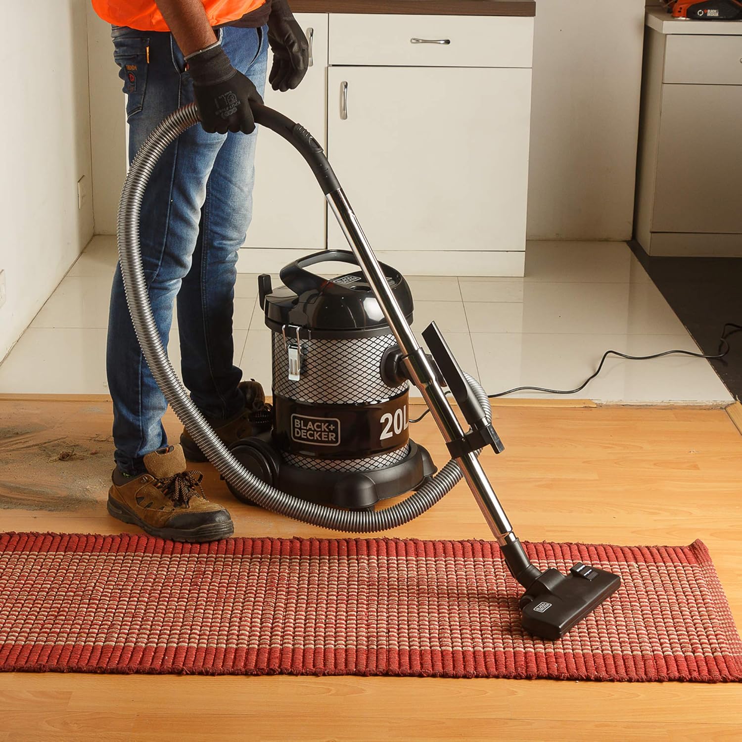 2000W 20L Dry Drum Vacuum Cleaner + Blower Function