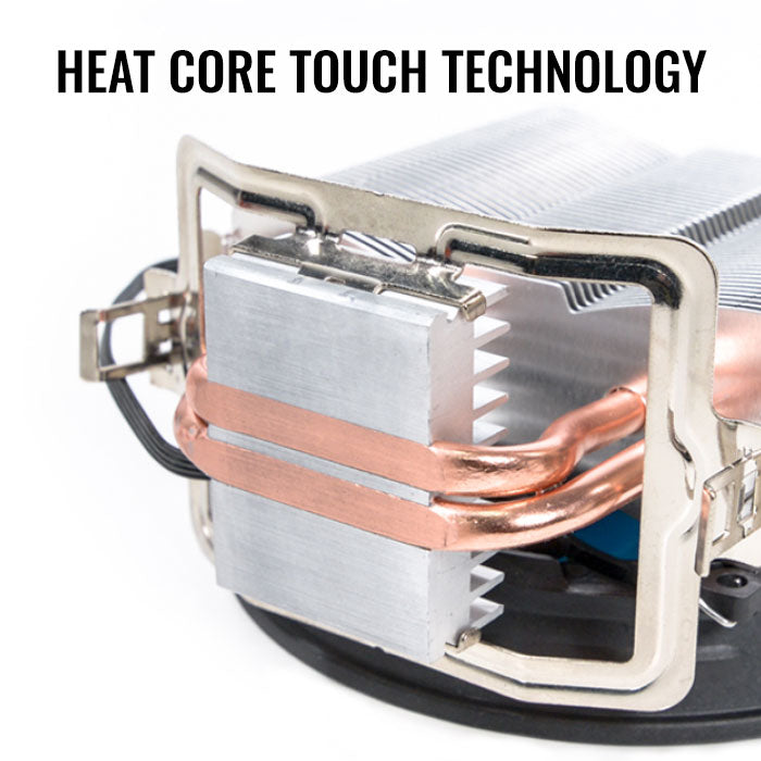 Aerocool Verkho 2 Plus PWM CPU Air Cooler - Black