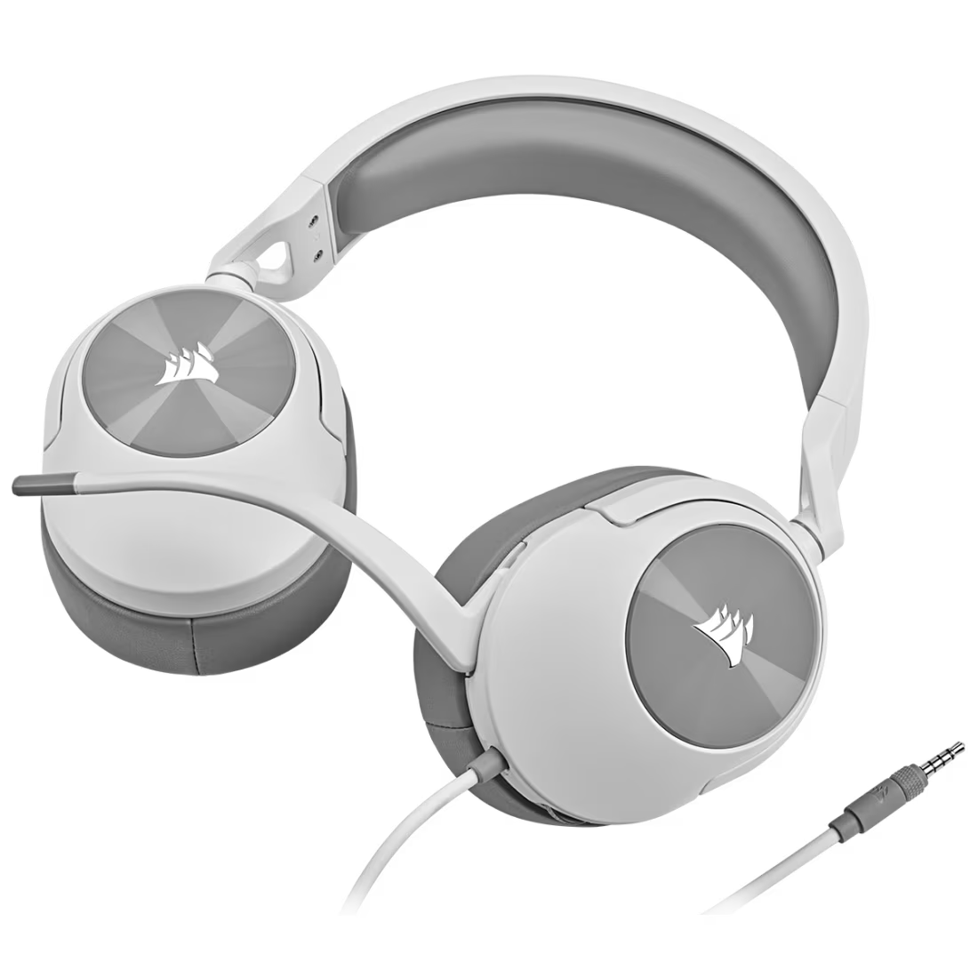 CORSAIR HS55 SURROUND Wired Gaming Headset — White
