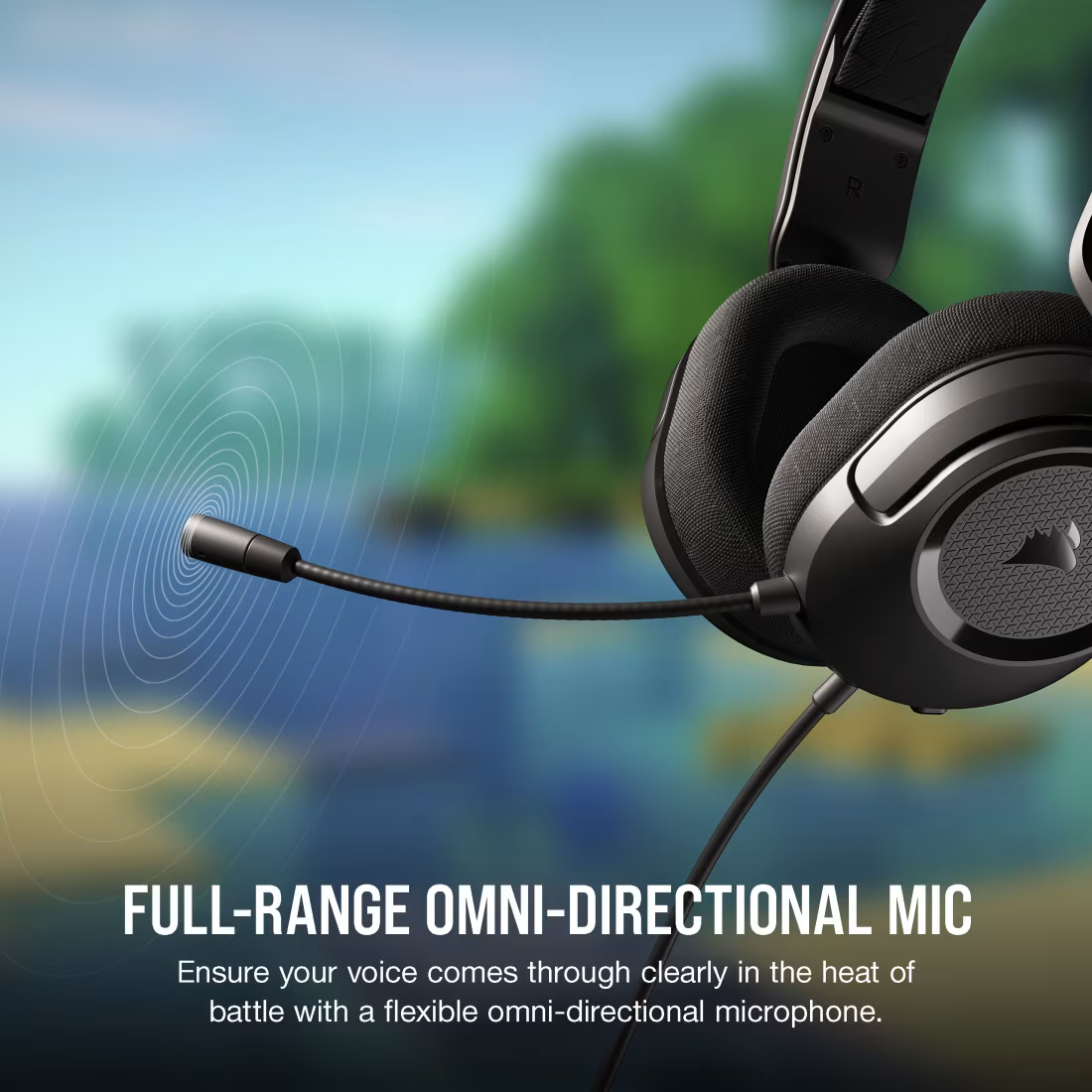 CORSAIR HS35 v2 Multiplatform Wired Gaming Headset (EU) - Carbon