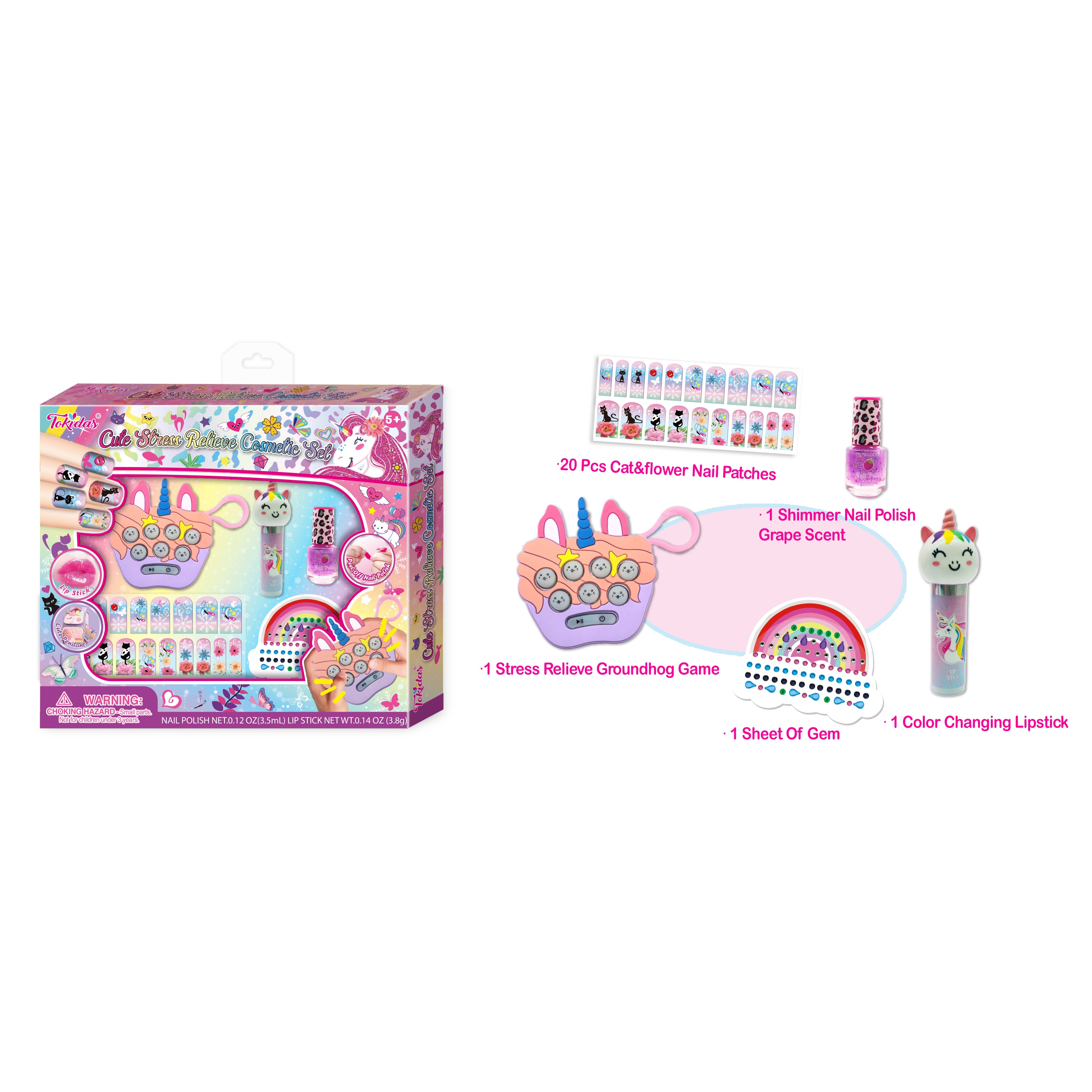 Cute stationery set / puzzle hamster game console