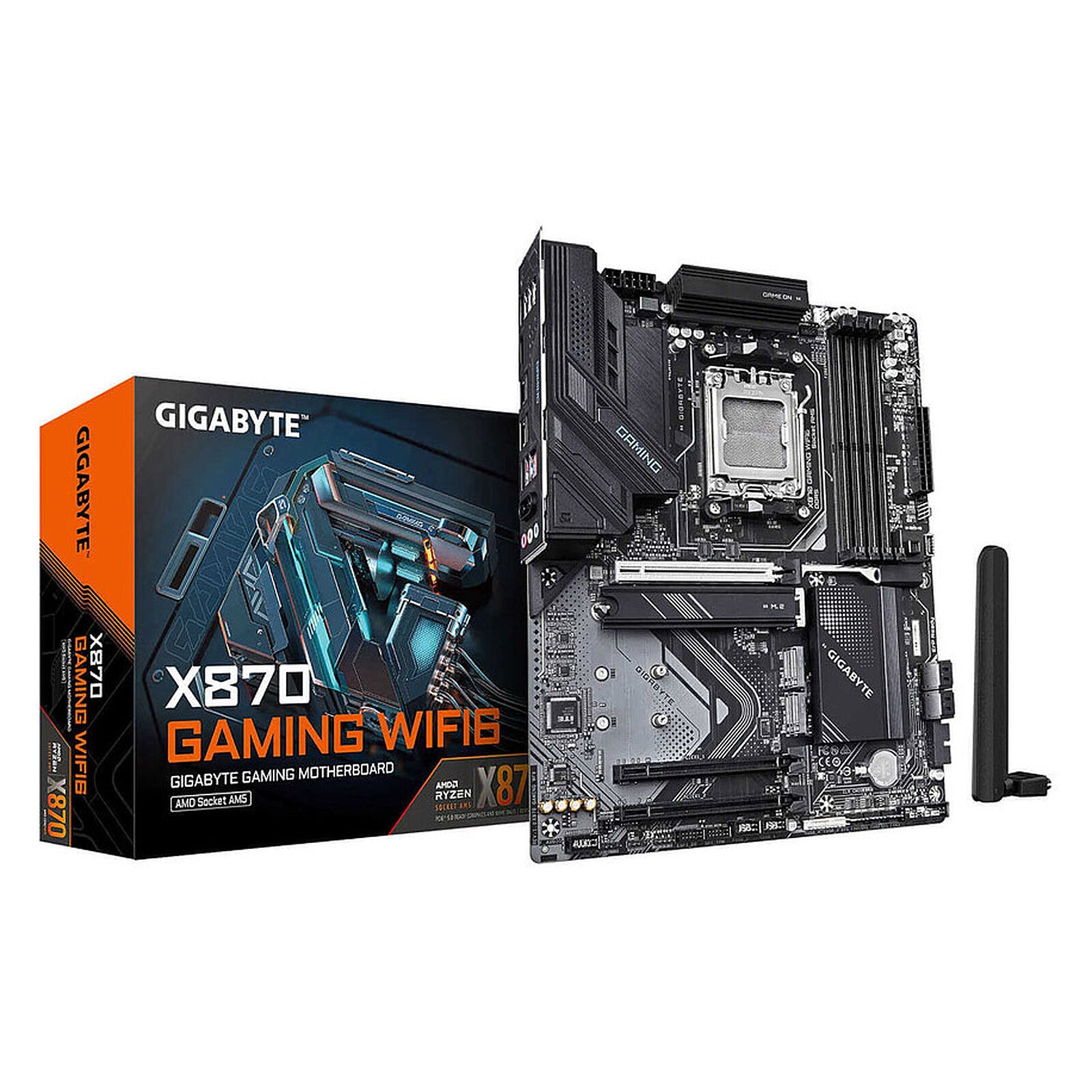 GIGABYTE X870 GAMING WF 6 DDR5 Motherboard - Black