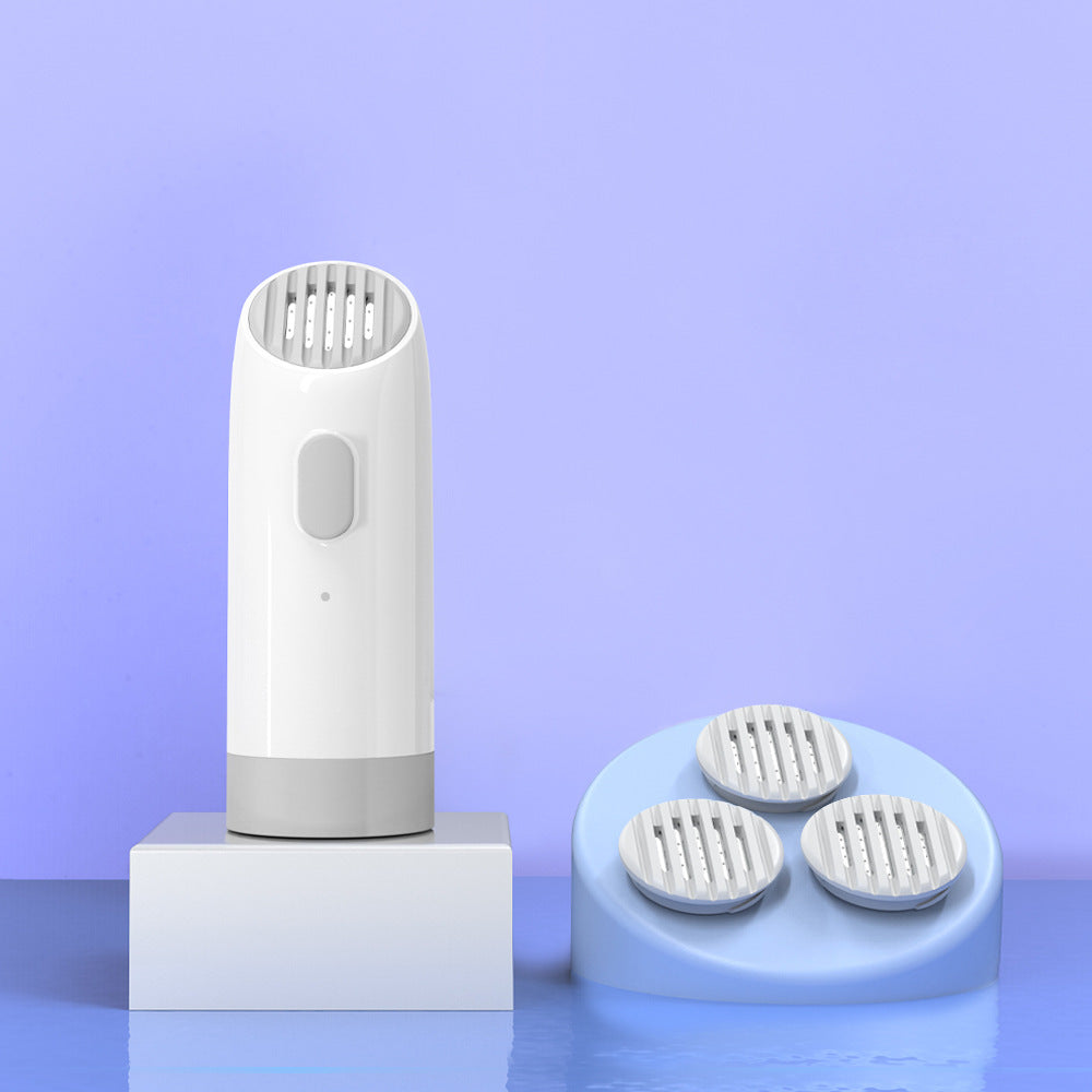 Portable USB-Powered Electric Flushing Bidet for Personal Hygiene with Interchangeable Nozzle and Wide Angle Rinse