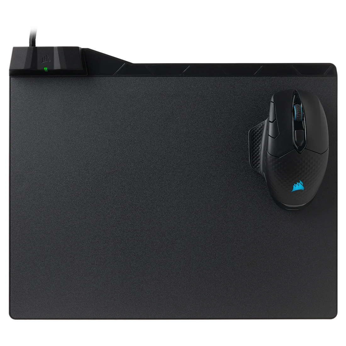 لوحة ماوس CORSAIR MM1000 Qi اللاسلكية للشحن - أسود