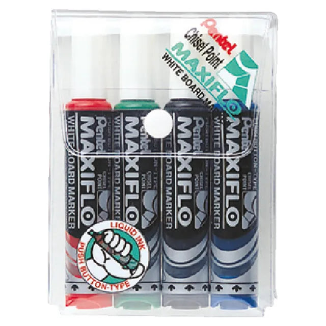 Maxiflo WB Marker Chl Wlt=4Pc