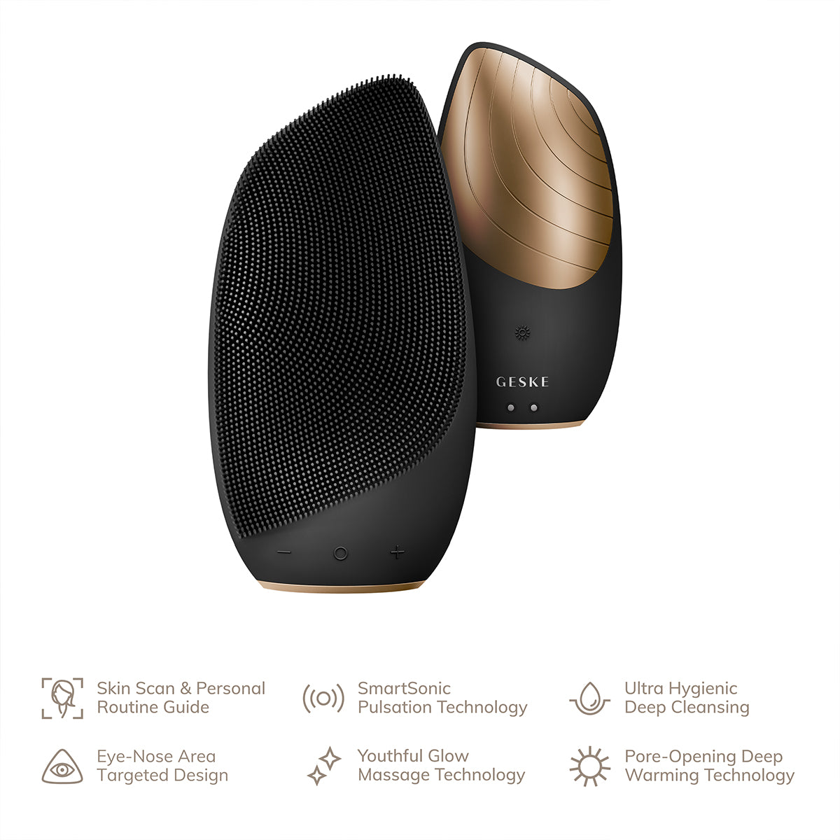 Face Care - Sonic Thermo Facial Brush - 6 in 1