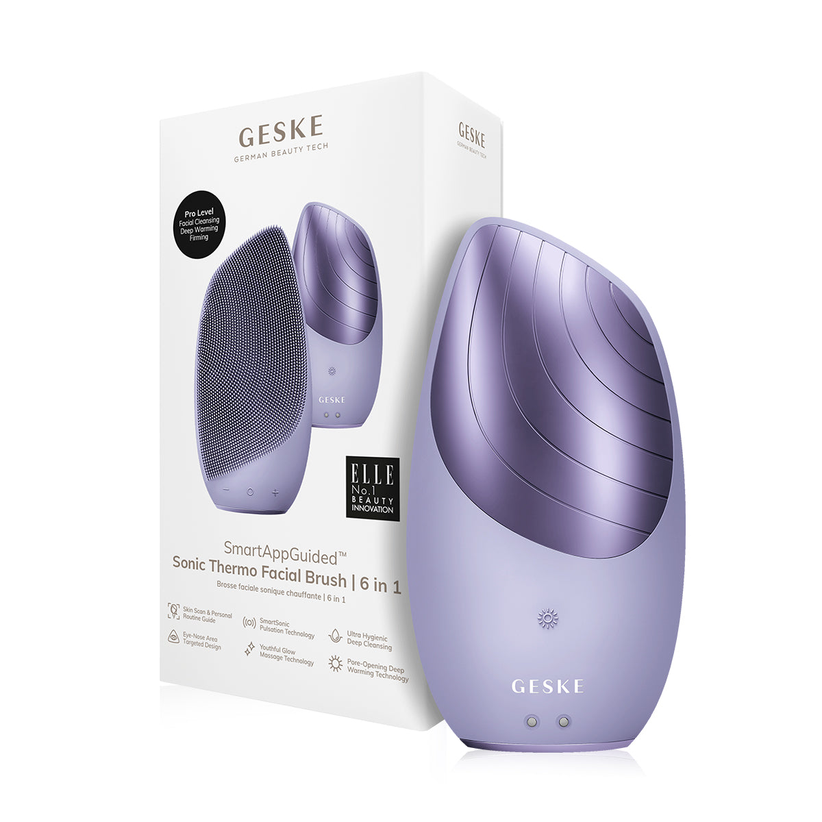 Face Care - Sonic Thermo Facial Brush - 6 in 1