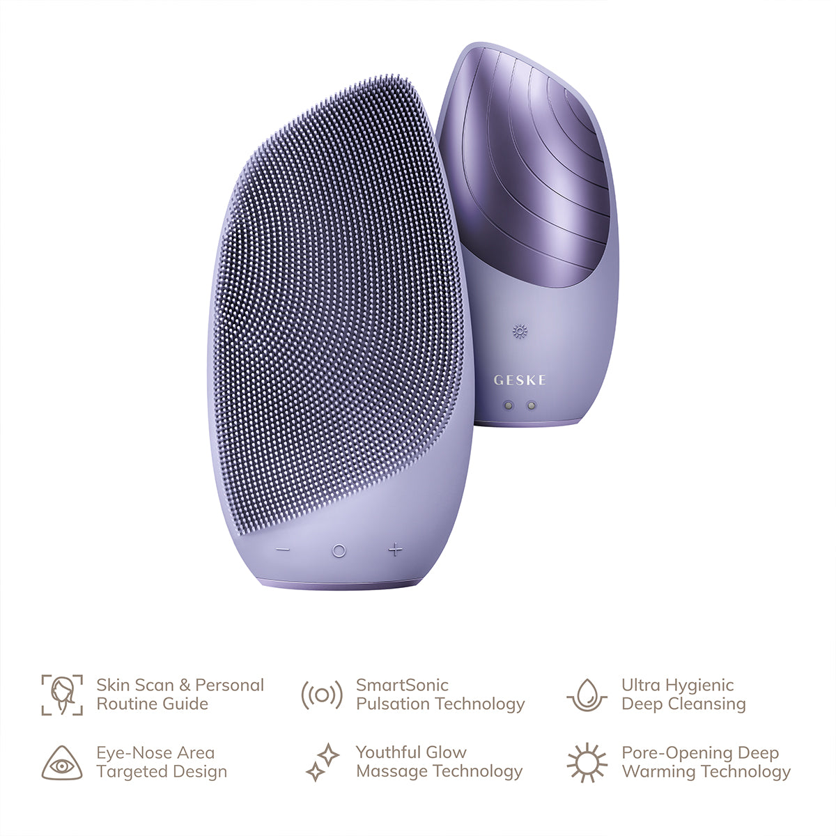 Face Care - Sonic Thermo Facial Brush - 6 in 1
