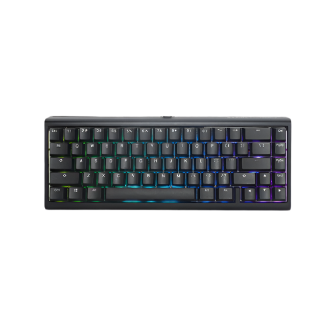 DUCKY PROJECTD TINKER 65 HOT SWAP Wired Blue Switch Cherry RGB Mechanical Gaming Keyboard Arabic - Classic Black