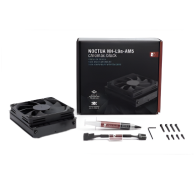NOCTUA NH-L9a-AM5 Chromax CPU Air Cooler - Black