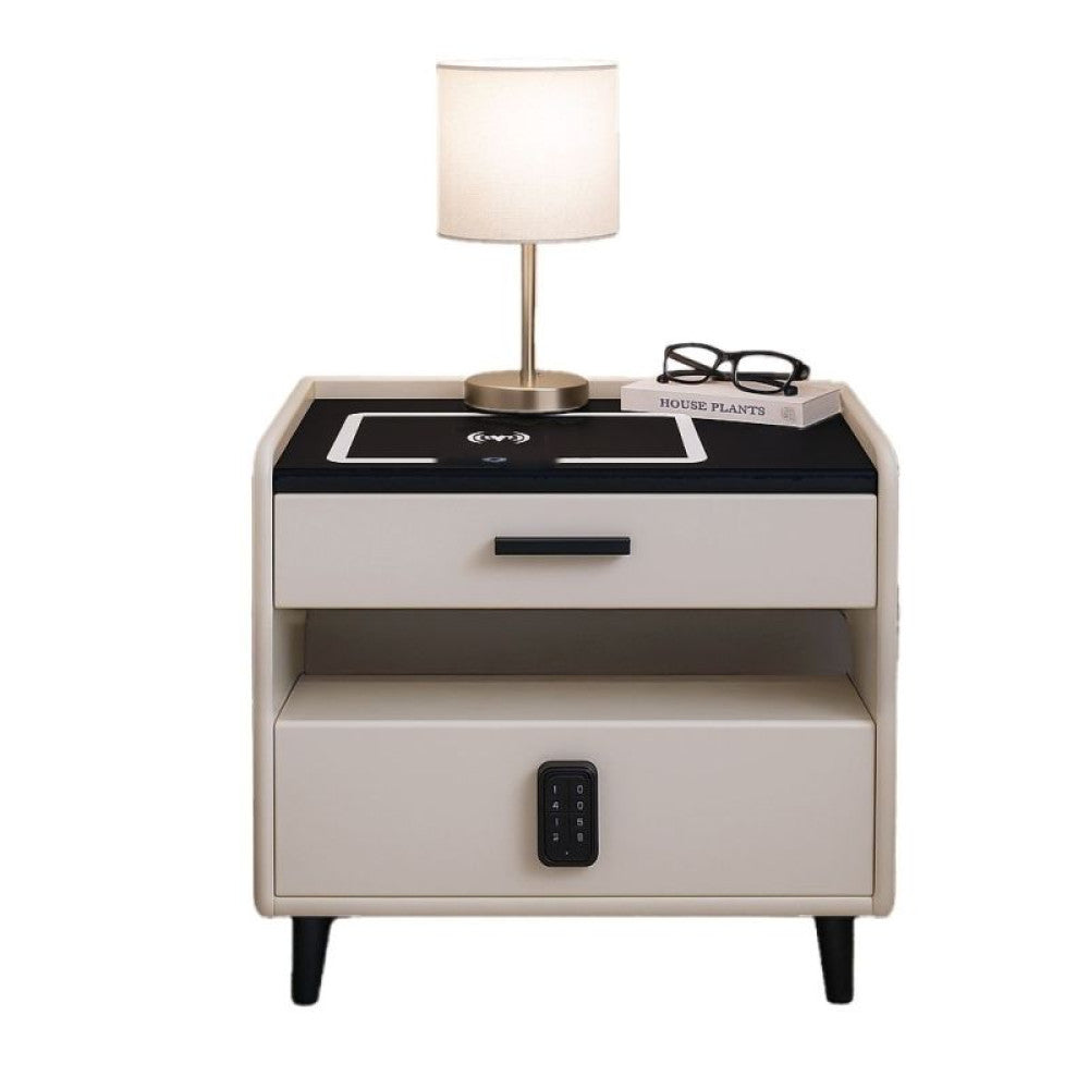 Smart Modern Side Table with Digital Lock