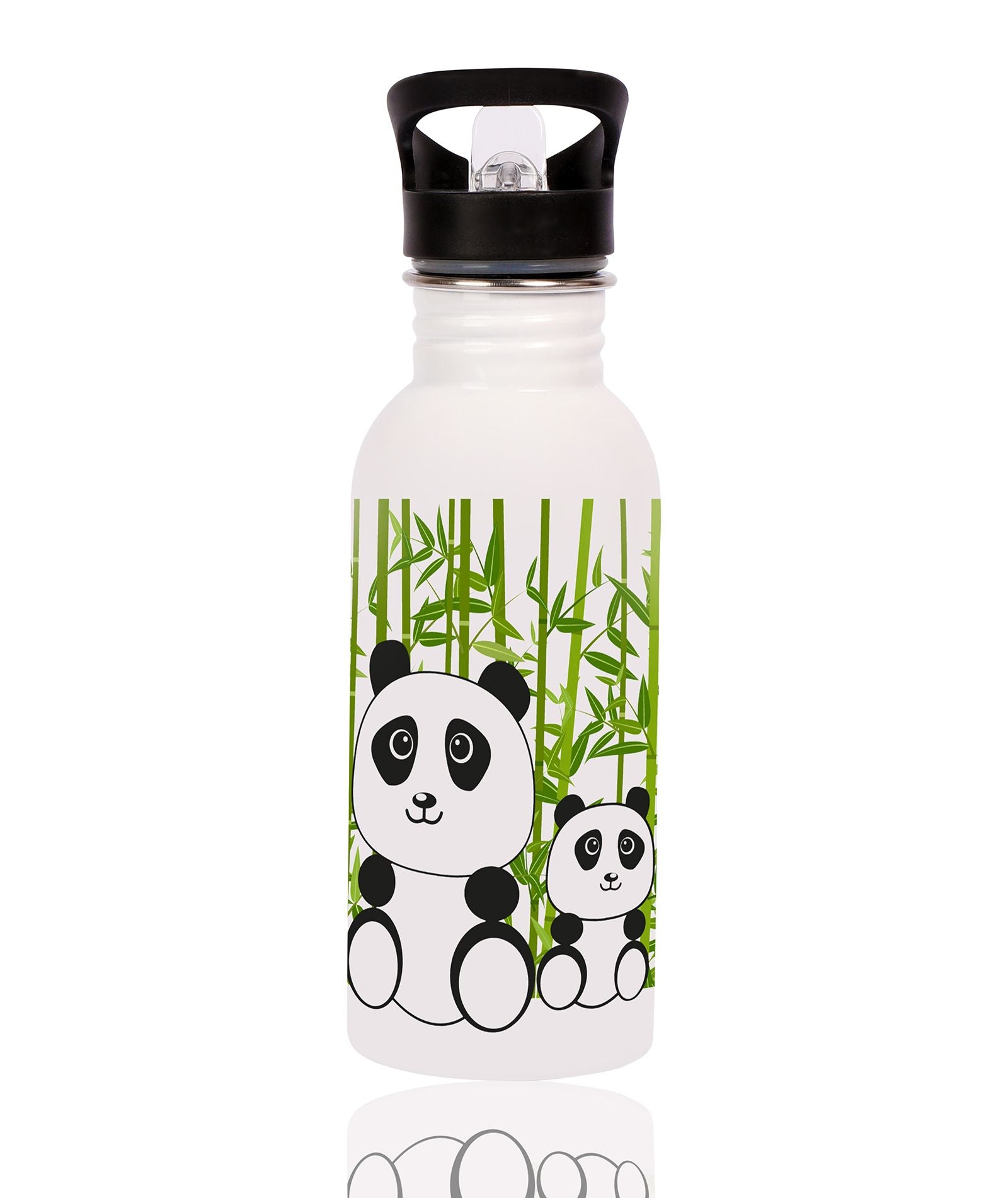 Magic Color Changing Bottle with Sipper Straw