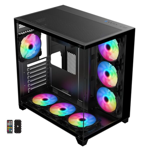 Alfa Gaming PC 4865 Intel 14th Gen i7-14700KF, 8GB RTX4060, 16GB RAM, 1TB M.2 SSD, WiFi, Sharx PROFIN, W11Pro, Gaming Bundle