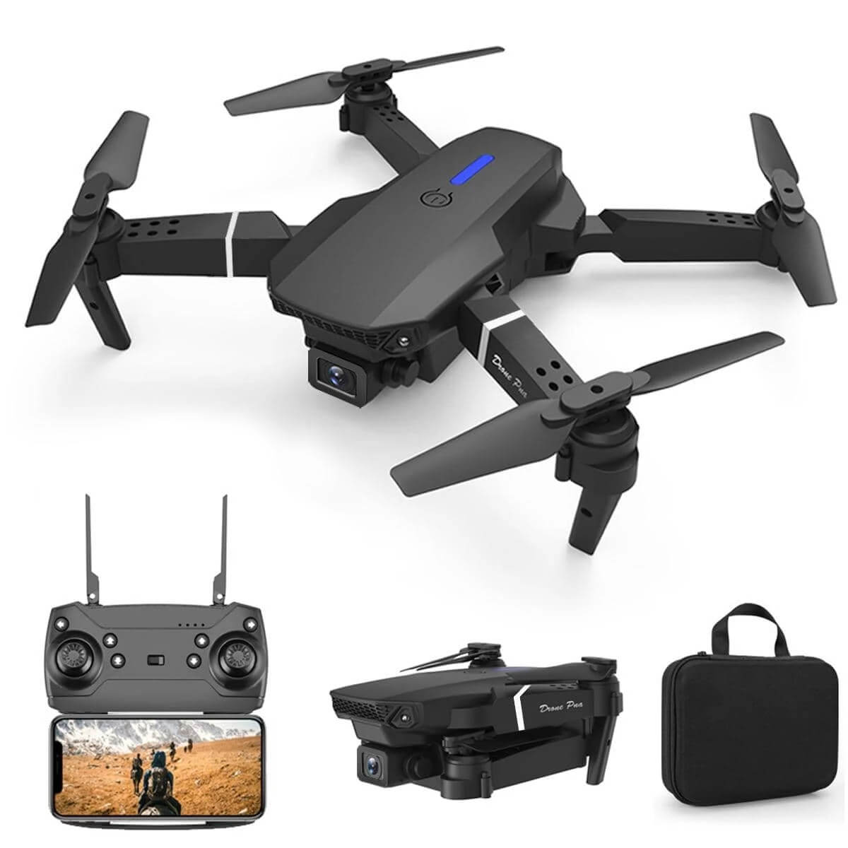 Foldable Drone Pro With WiFi & HD Camera