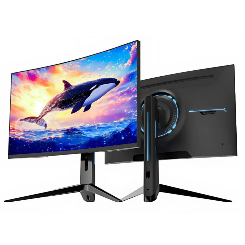 Sades KL-Whale SA-C01Q27B, 27" QHD (2K) 2560x1440, 180Hz, 1ms, HDMI 2.1, VA, Curved Gaming Monitor - Black