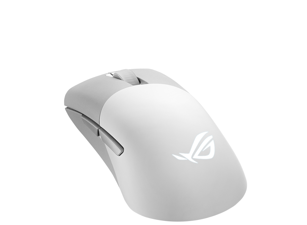 ASUS ROG KERIS RGB Wireless Aimpoint Gaming Mouse - White