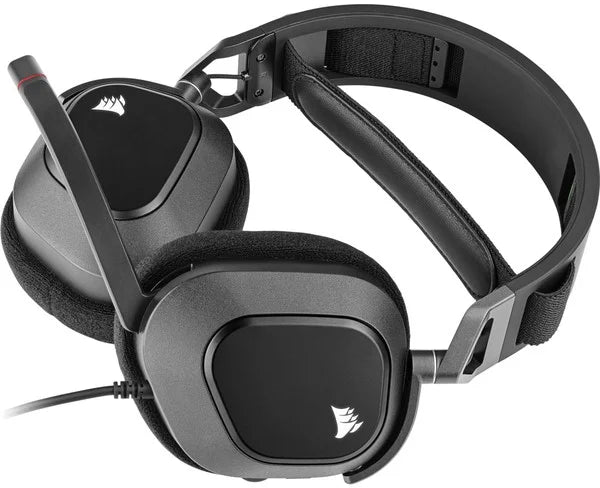 CORSAIR HS80 RGB Wired Gaming Headset (EU) - Carbon
