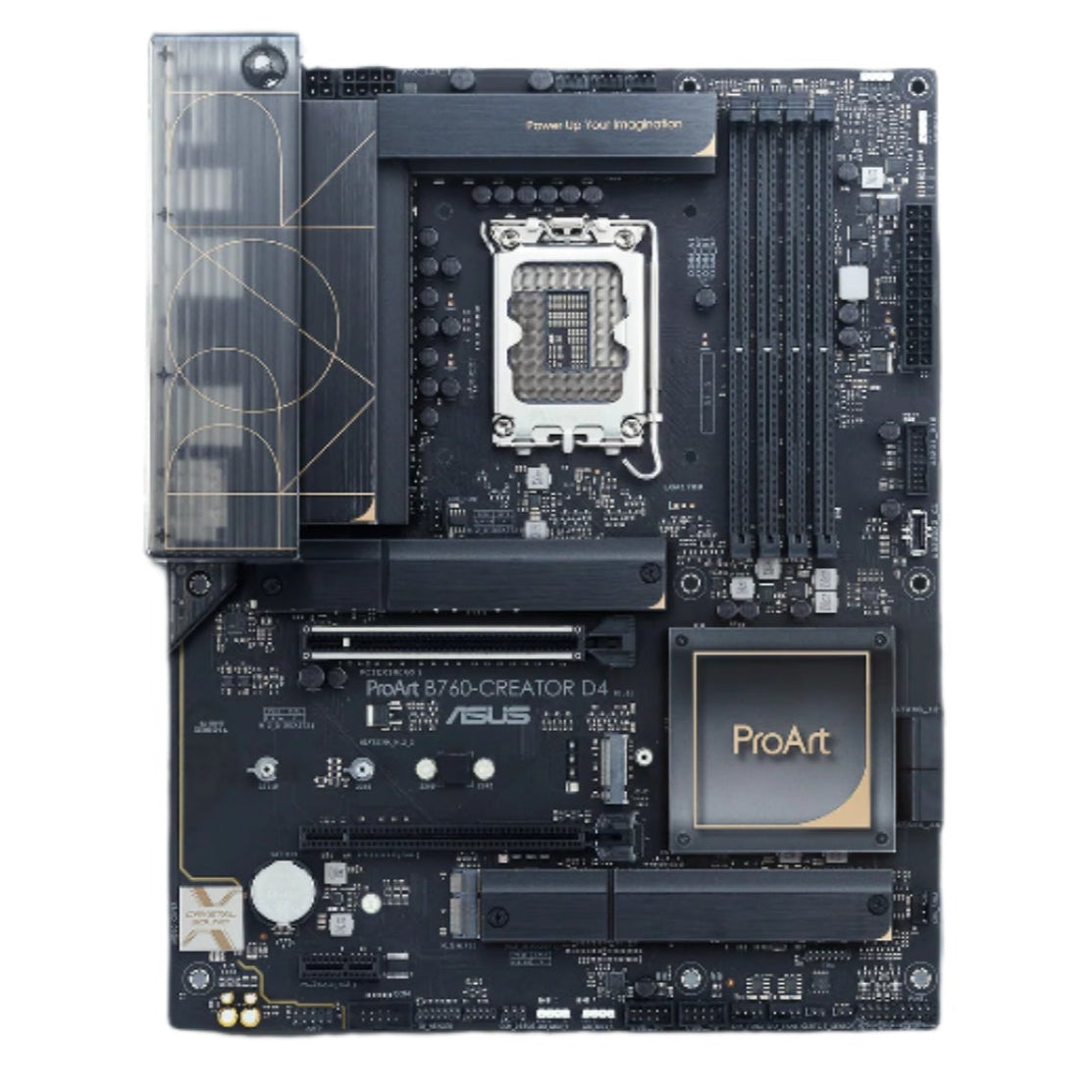 ASUS PROART B760 CREATOR DDR4 ATX Motherboard - Black